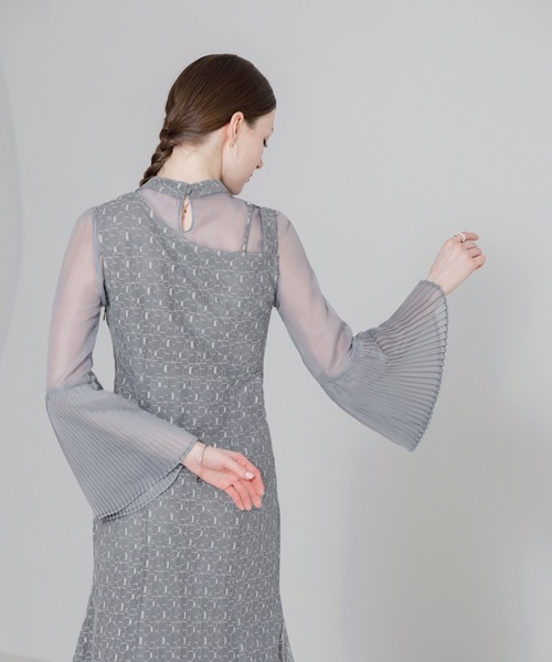 「Leja」 コンビワンピース SMALL ブラック レディースの画像