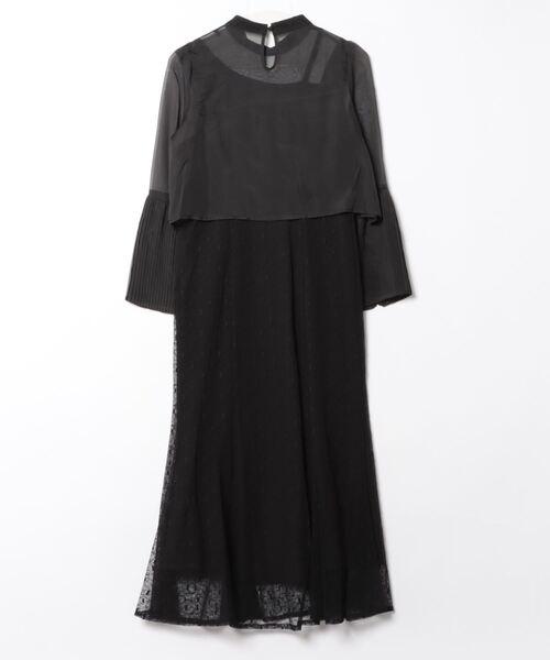 「Leja」 コンビワンピース SMALL ブラック レディースの画像