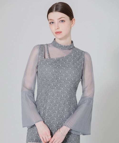 「Leja」 コンビワンピース SMALL ブラック レディースの画像