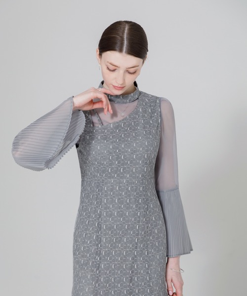 「Leja」 コンビワンピース SMALL ブラック レディースの画像