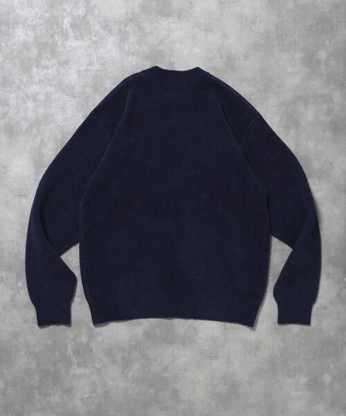 「FFEIN」 長袖ニット LARGE アイボリー メンズ_画像7