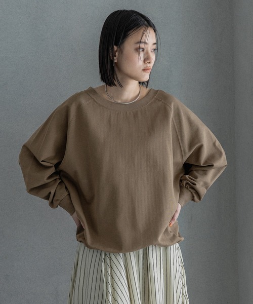 tシャツ 「WEB限定」ドロストカットプルオーバー レディースの画像