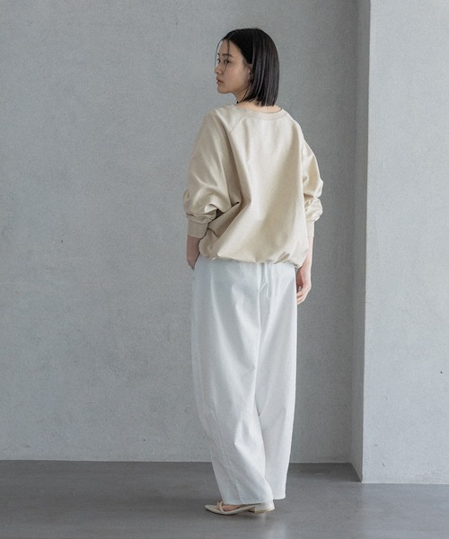 tシャツ 「WEB限定」ドロストカットプルオーバー レディースの画像