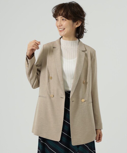 「CAST:」 テーラードジャケット S ベージュ レディース_画像6