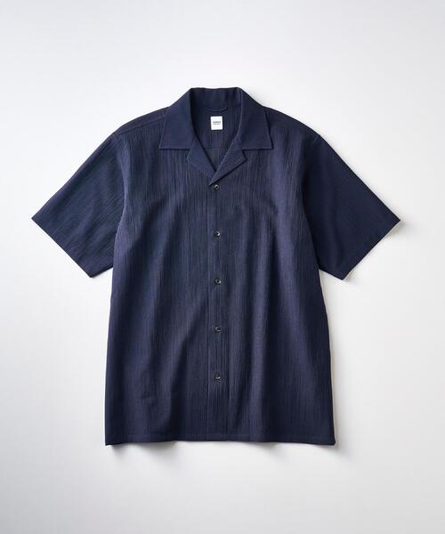 TAKEO KIKUCHI（タケオキクチ） シャツ 半袖 「通気性」トリコット