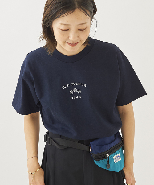 「Plage」 「old soldier」半袖Tシャツ FREE ブルー系その他 レディース_画像2