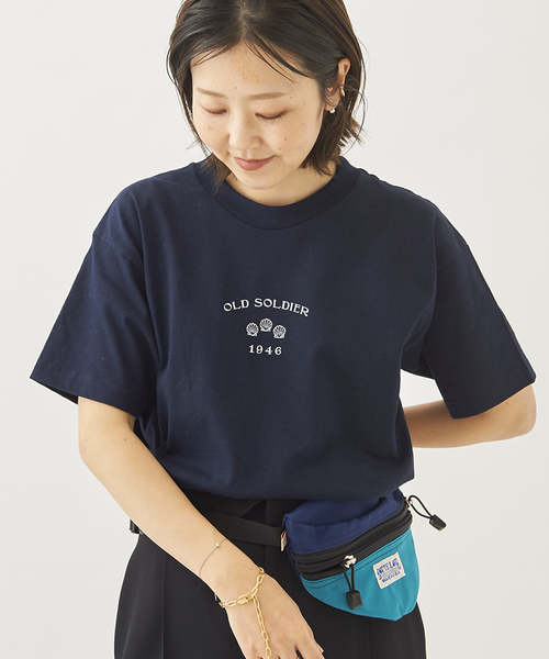 「Plage」 「old soldier」半袖Tシャツ FREE ブルー系その他 レディース_画像9