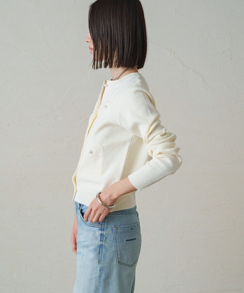 「LOUNGEDRESS」 カーディガン FREE ネイビー レディース_画像4