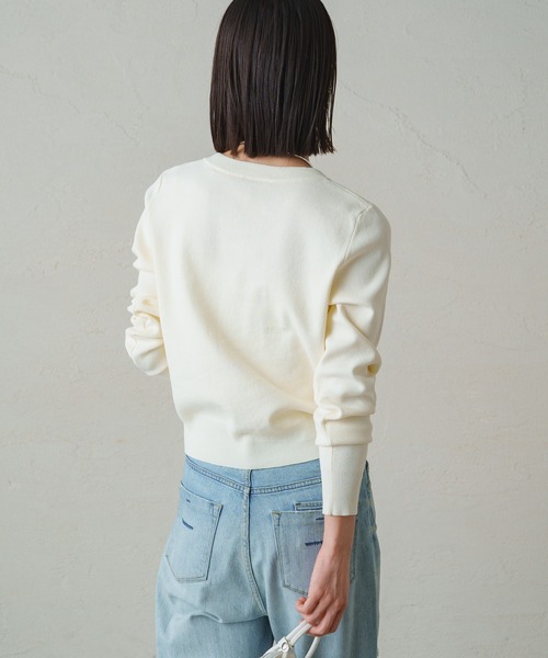 「LOUNGEDRESS」 カーディガン FREE ネイビー レディース_画像5
