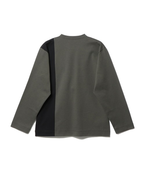 「COLUMN」 長袖Tシャツ MEDIUM ブラック メンズ_画像3