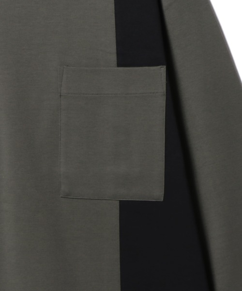 「COLUMN」 長袖Tシャツ MEDIUM ブラック メンズ_画像5