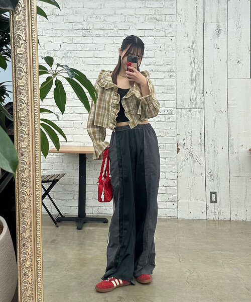「CIAOPANIC」 長袖ブラウス ONE SIZE ネイビー レディース_画像6