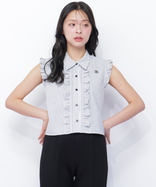 JILLSTUART - JILLSTUART ジルスチュアート　ブラウス　シャツ　ベスト　ノースリーブS JILL by JILL STUART（ジルバイジルスチュアート） ブラウス シャツ 夏