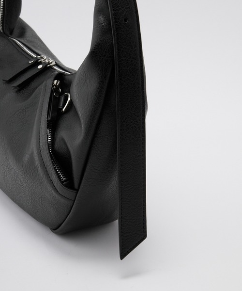 CLEL　2Way Half Moon Bag / 2way ハーフムーンバッグ CLEL（クレイル） ショルダーストラップ ショルダーバッグ 「CLEL