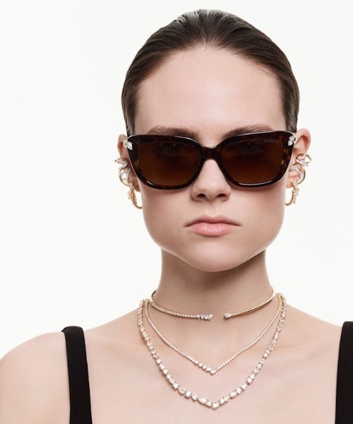 3yo5　ほぼ新品 スワロフスキー Mesmera ネックレス SWAROVSKI（スワロフスキー） ネックレス 「公式」「スワロフスキー