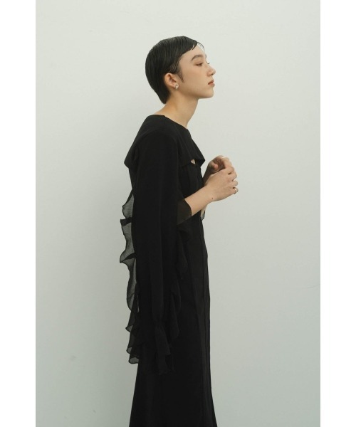 「Knuth Marf」 長袖ワンピース X-SMALL カーキ レディース_画像9