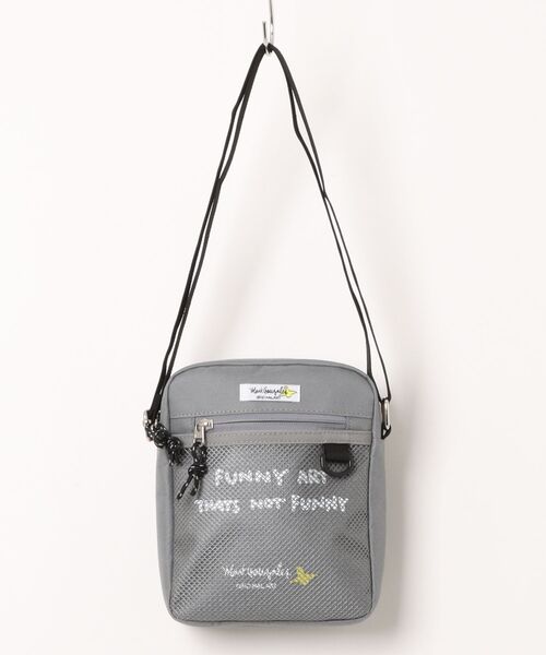 RiNc ショルダーバッグ 「 MARK GONZALES 」 メッシュポケット ミニ