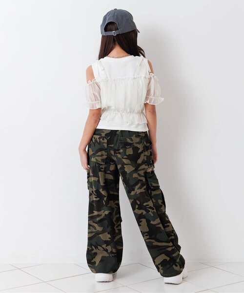 「algy」 「KIDS」半袖カットソー 150 ブラック キッズ_画像5