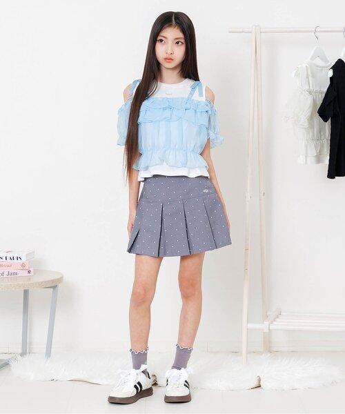 「algy」 「KIDS」半袖カットソー 150 ブラック キッズ_画像6