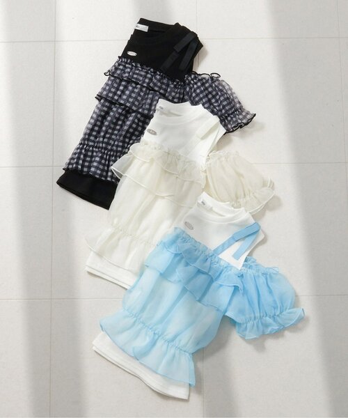 「algy」 「KIDS」半袖カットソー 150 ブラック キッズ_画像8