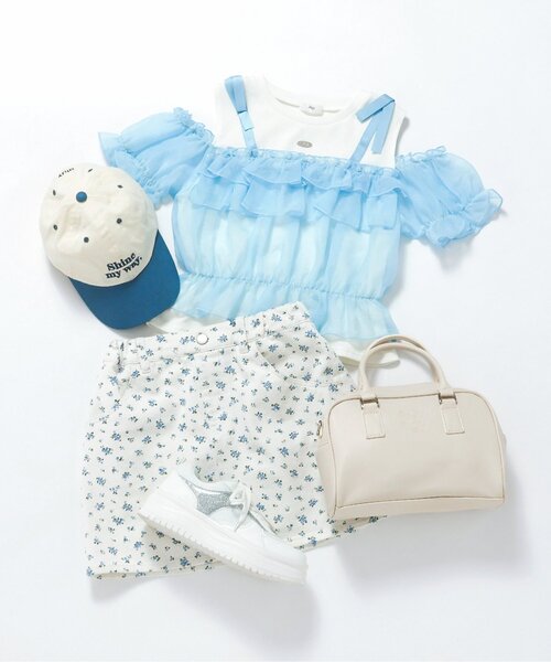 「algy」 「KIDS」半袖カットソー 150 ブラック キッズ_画像9
