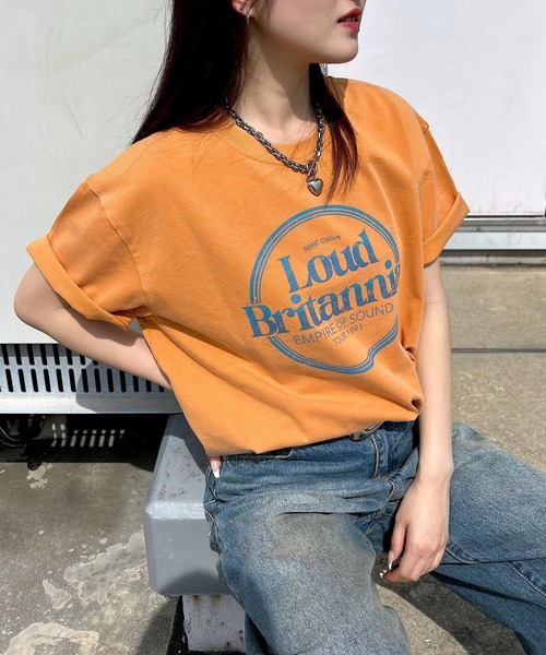 「PAGEBOY」 半袖Tシャツ FREE ホワイト系その他 レディース_画像8