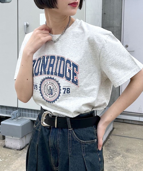 「PAGEBOY」 半袖Tシャツ FREE ホワイト系その他 レディース_画像9