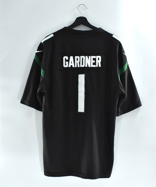 希少 美品 NFL NIKE ゲームTシャツ NIKE（ナイキ） nike tシャツ 「USED」NIKE “NFLNew York Jets #1