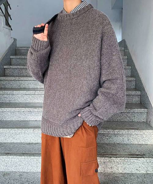 NEOS（KOKUYO） セーター ニット 「neos -addictive design-」ルーズ