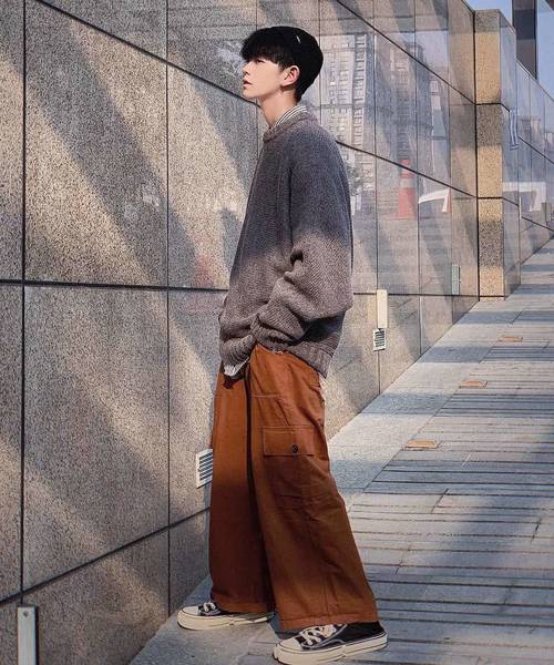 90s PRONTO UOMO シルク ニット セーター XL ブラウン MENS/トップス/ニット/セーター(並び順：新着順)｜THE TOKYO