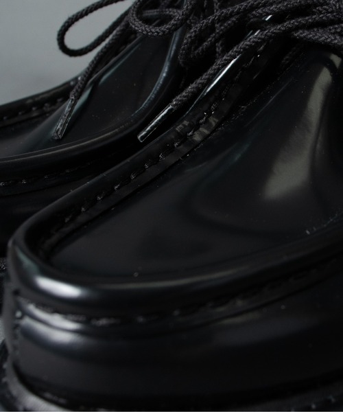 パラブーツ　エナメルレザー　ミカエル　40 エナメルレザー　ブラック Paraboot フォーマルシューズ 「 paraboot / パラブーツ