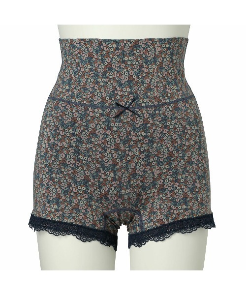 KID BLUE ショーツ キッドブルー -綿ベア天フローレットベール