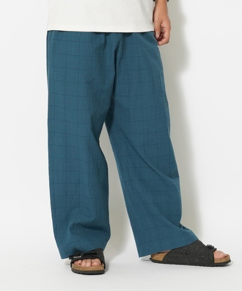 snow peak パンツ Co/Pe Washer Check Pants メンズ レディース