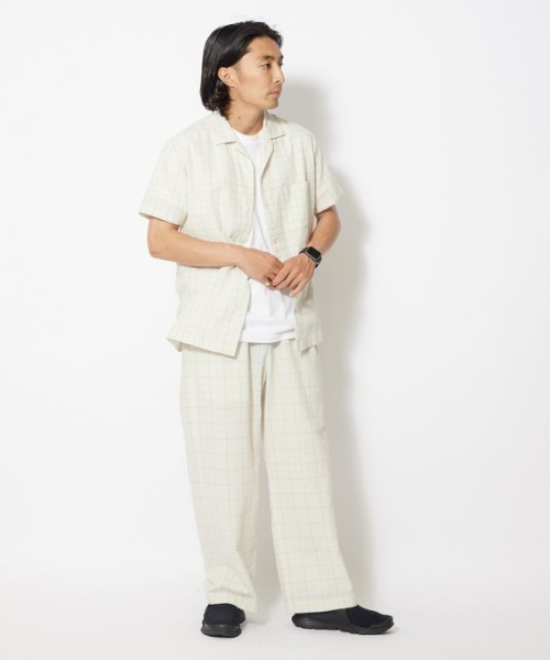 新製品情報も満載 Check Washer Co/Pe パンツ peak snow Pants レディース メンズ パンツ