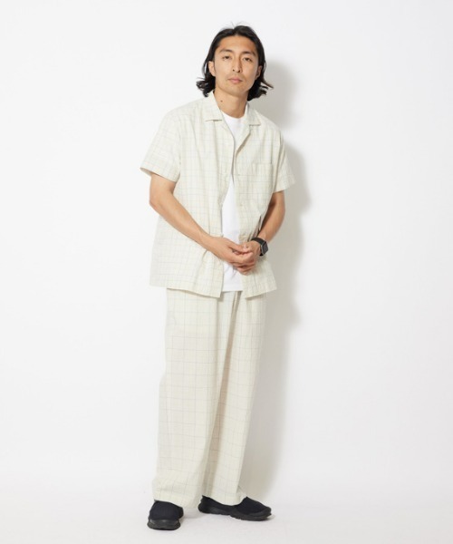 snow peak パンツ Co/Pe Washer Check Pants メンズ レディース