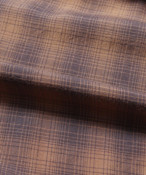 REMI RELIEF シャツ RELIEF/レミレリーフ レーヨンチェックSHIRT