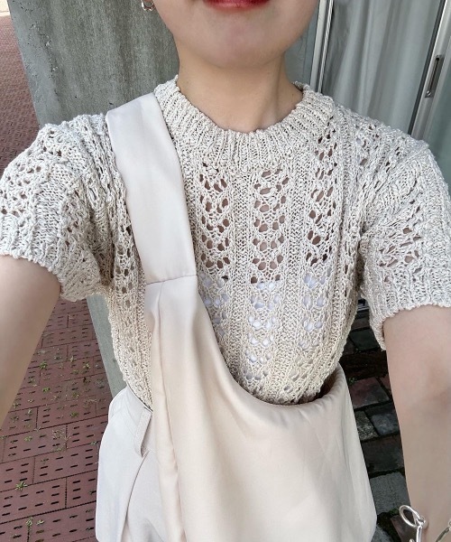 lawgy（ラウジー） ニット ami rafu tops レディース : ZOZOTOWN Yahoo