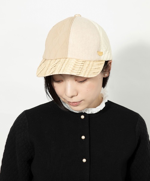 CA4LA キャップ 帽子 PATCHWORK CAP レディース : ZOZOTOWN