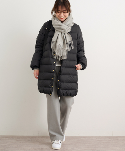 ダウン ダウンジャケット 【TRADITIONAL WEATHERWEAR】ARKLEY LONG DOWN PA：ダウンコート TRADITIONAL WEATHERWEAR ARKLEY LONG DOWN ポリエステル100%