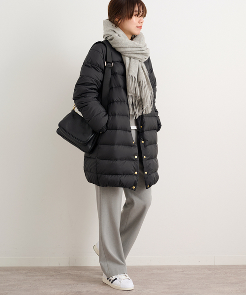 ダウン ダウンジャケット 【TRADITIONAL WEATHERWEAR】ARKLEY LONG DOWN PA：ダウンコート TRADITIONAL WEATHERWEAR ARKLEY LONG DOWN ポリエステル100%