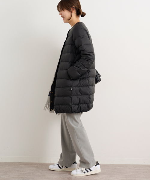 ダウン ダウンジャケット 【TRADITIONAL WEATHERWEAR】ARKLEY LONG DOWN PA：ダウンコート TRADITIONAL WEATHERWEAR ARKLEY LONG DOWN ポリエステル100%