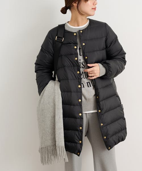 ダウン ダウンジャケット 【TRADITIONAL WEATHERWEAR】ARKLEY LONG DOWN PA：ダウンコート TRADITIONAL WEATHERWEAR ARKLEY LONG DOWN ポリエステル100%