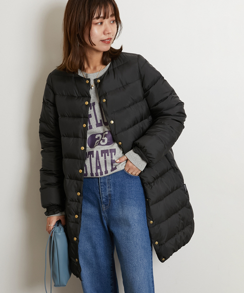 ダウン ダウンジャケット 【TRADITIONAL WEATHERWEAR】ARKLEY LONG DOWN PA：ダウンコート TRADITIONAL WEATHERWEAR ARKLEY LONG DOWN ポリエステル100%