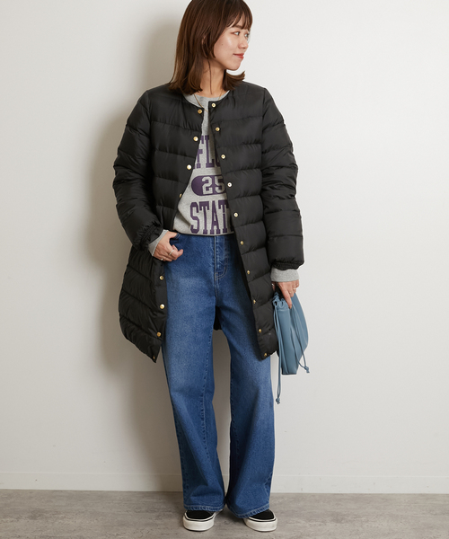 ダウン ダウンジャケット 【TRADITIONAL WEATHERWEAR】ARKLEY LONG DOWN PA：ダウンコート TRADITIONAL WEATHERWEAR ARKLEY LONG DOWN ポリエステル100%