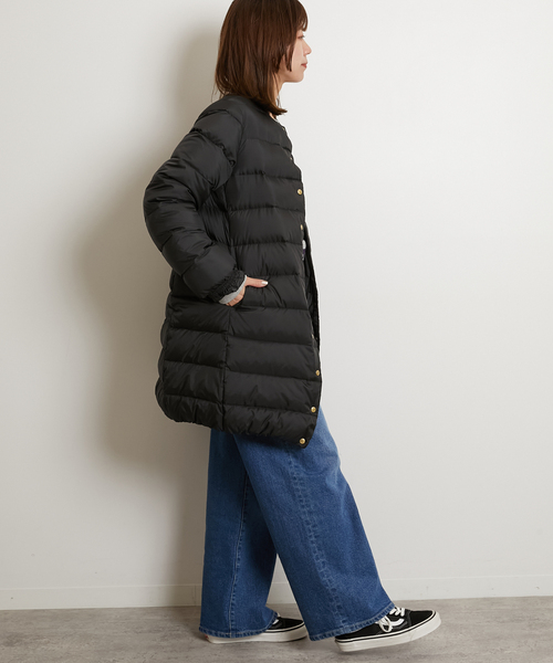 ダウン ダウンジャケット 【TRADITIONAL WEATHERWEAR】ARKLEY LONG DOWN PA：ダウンコート TRADITIONAL WEATHERWEAR ARKLEY LONG DOWN ポリエステル100%