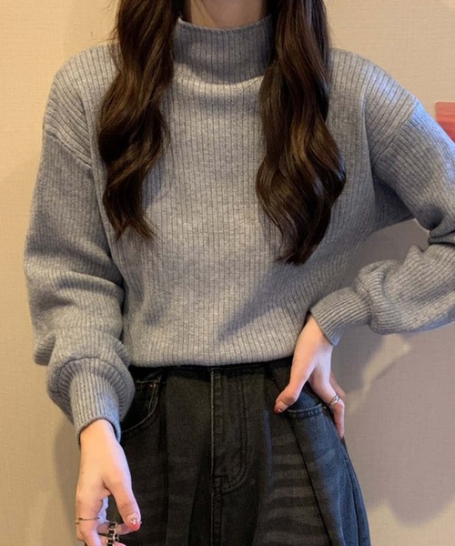 Girly Doll（ガーリードール） ニット セーター ハイネックリブニット