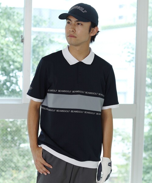 BEAMS GOLF ポロシャツ 「MEN」BEAMS PURPLE LABEL