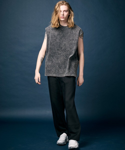 MAISON SPECIAL グレー スラックス02 メゾンスペシャル MAISON SPECIAL スラックス 「UNISEX」「LIMITED EDITION」Dress