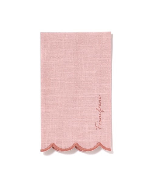 Francfranc（フランフラン） キッチン キッチンクロス フリル ロゴ