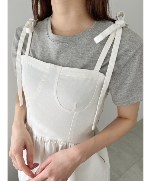 ワンピース 「PHILLY」デニムビスチェミニワンピース : ZOZOTOWN Yahoo